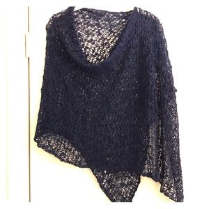 Lacey poncho